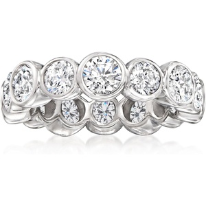image:imageRossSimons 400 ct tw CZ Eternity Band in Sterling SilverCubic Zirconia