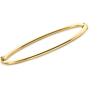 image:imageRossSimons Italian 10kt Yellow Gold Polished Bangle Braceletno gemstone