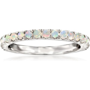 image:imageRossSimons Opal Ring in Sterling SilverOpal