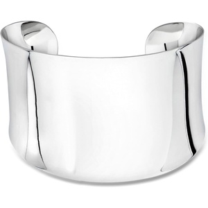 image:imageRossSimons Sterling Silver Wide Polished Cuff Braceletno gemstone