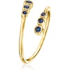 image:imageRossSimons 020 ct tw Sapphire Bypass Ring in 10kt Yellow GoldSapphire