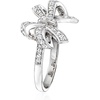 image:imageRossSimons 050 ct tw White Topaz Bow Ring in Sterling SilverTopaz