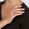 image:imageRossSimons 060 Carat Emerald Ring With Diamonds in 14kt Yellow GoldEmerald