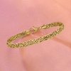 image:imageRossSimons 14kt Yellow Gold Byzantine Braceletno gemstone