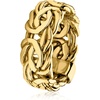 image:imageRossSimons 14kt Yellow GoldPlated Byzantine RingNo Gemstone
