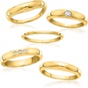 image:imageRossSimons 14kt Yellow GoldPlated Jewelry Set 5 Rings With 22 ct tw CzsCubic Zirconia