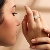 image:imageRossSimons 14kt Yellow GoldPlated Ring With 370 ct tw CzsCubic Zirconia