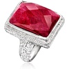 image:imageRossSimons 1700 Carat Ruby Ring in Sterling SilverRuby
