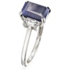 image:imageRossSimons 270 Carat Sapphire Ring With 30 ct tw White Topaz in Sterling SilverSapphire