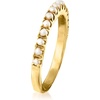 image:imageRossSimons 2mm Cultured Pearl Ring in Silveryellow