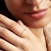 image:imageRossSimons 2mm Cultured Pearl Ring in Silveryellow