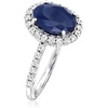 image:imageRossSimons 330 Carat Sapphire and 56 ct tw Diamond Ring in 14kt White GoldSapphire