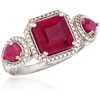 image:imageRossSimons 340 ct tw Ruby Ring in Sterling SilverRuby
