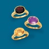 image:imageRossSimons 450 Carat Oval Citrine Ring in 18kt Gold Over SterlingCitrine