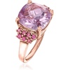image:imageRossSimons 490 Carat Amethyst and 60 ct tw Rhodolite Garnet Ring in 18kt Rose Gold Over SterlingAmethyst