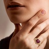 image:imageRossSimons 490 Carat Ruby Heart Ring in 18kt Gold Over SterlingRuby