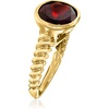 image:imageRossSimons 500 Carat Oval Garnet Ring in 18kt Gold Over SterlingGarnet