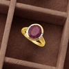 image:imageRossSimons 500 Carat Ruby Ring With Diamonds in 14kt Yellow GoldRuby