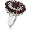 image:imageRossSimons 520 ct tw Garnet Ring in Sterling SilverGarnet