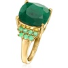 image:imageRossSimons 540 ct tw Emerald Ring in 18kt Gold Over SterlingEmerald