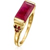 image:imageRossSimons 600 Carat Ruby and 50 ct tw Garnet Ring in 18kt Gold Over SterlingGarnet