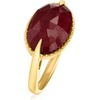 image:imageRossSimons 700 Carat Ruby Ring in 18kt Gold Over SterlingRuby