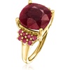 image:imageRossSimons 710 ct tw Ruby Ring in 18kt Gold Over SterlingRuby