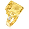 image:imageRossSimons 735 Carat Citrine Ring With White Topaz in 18kt Gold Over SterlingCitrine