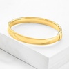 image:imageRossSimons 8mm 18kt Gold Over Sterling Bangle Braceletno gemstone