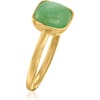 image:imageRossSimons BezelSet Jade Ring in 18kt Gold Over SterlingJade