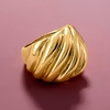 image:imageRossSimons Italian 14kt Yellow GoldPlated Shrimp RingNo Gemstone