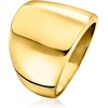 image:imageRossSimons Italian 14kt Yellow GoldPlated Wide Dome RingNo Gemstone