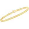 image:imageRossSimons Italian 18kt Gold Over Sterling Jewelry Set 5 Chain Braceletsyellow