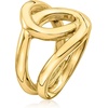 image:imageRossSimons Italian 18kt Yellow GoldPlated Swirl RingNo Gemstone