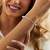 image:imageRossSimons Italian 8mm Sterling Silver Bead Braceletno gemstone