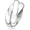 image:imageRossSimons Italian RhodiumPlated Rolling RingNo Gemstone