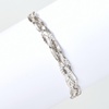 image:imageRossSimons Italian Sterling Silver Braided Braceletno gemstone
