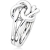 image:imageRossSimons Italian Sterling Silver Double Love Knot RingNo Gemstone