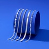 image:imageRossSimons Italian Sterling Silver Jewelry Set 5 Chain BraceletsWhite