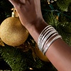 image:imageRossSimons Italian Sterling Silver Jewelry Set 7 Assorted Texture Bangle Braceletsno gemstone