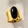 image:imageRossSimons Onyx Wrap Ring in 18kt Gold Over SterlingOnyx
