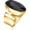 image:imageRossSimons Onyx Wrap Ring in 18kt Gold Over SterlingOnyx