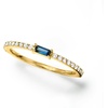 image:imageRossSimons Pure Collection 010 Carat Gemstone and 19 ct tw Diamond Ring in 14kt Yellow Gold