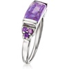 image:imageRossSimons Purple Turquoise and 10 ct tw Amethyst Ring in Sterling SilverAmethyst