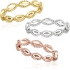 image:imageRossSimons Rhodium and 14kt 2Tone GoldPlated Jewelry Set 3 Stackable RingsNo Gemstone
