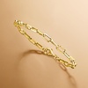 image:imageRossSimons Solid Paper Clip Link Bracelet80 Inches