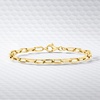 image:imageRossSimons Solid Paper Clip Link Bracelet80 Inches