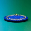 image:imageRossSimons Solid Paper Clip Link Bracelet80 Inches