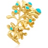 image:imageRossSimons Turquoise Reef Ring in 18kt Gold Over SterlingCreated Turquoise