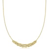 image:imageRossSimons 18kt Gold Over Sterling Byzantine Center Necklace 18 inches